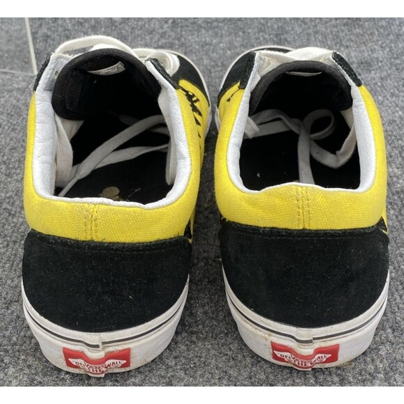 Vans x Peanuts Charlie Brown Old Skool Yellow Black Men 9.5 Women 11 Sneaker main image 9